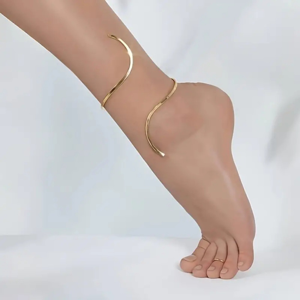 1 Piece Quantity Wholesale Jewelry Classic Style Geometric Iron Anklet