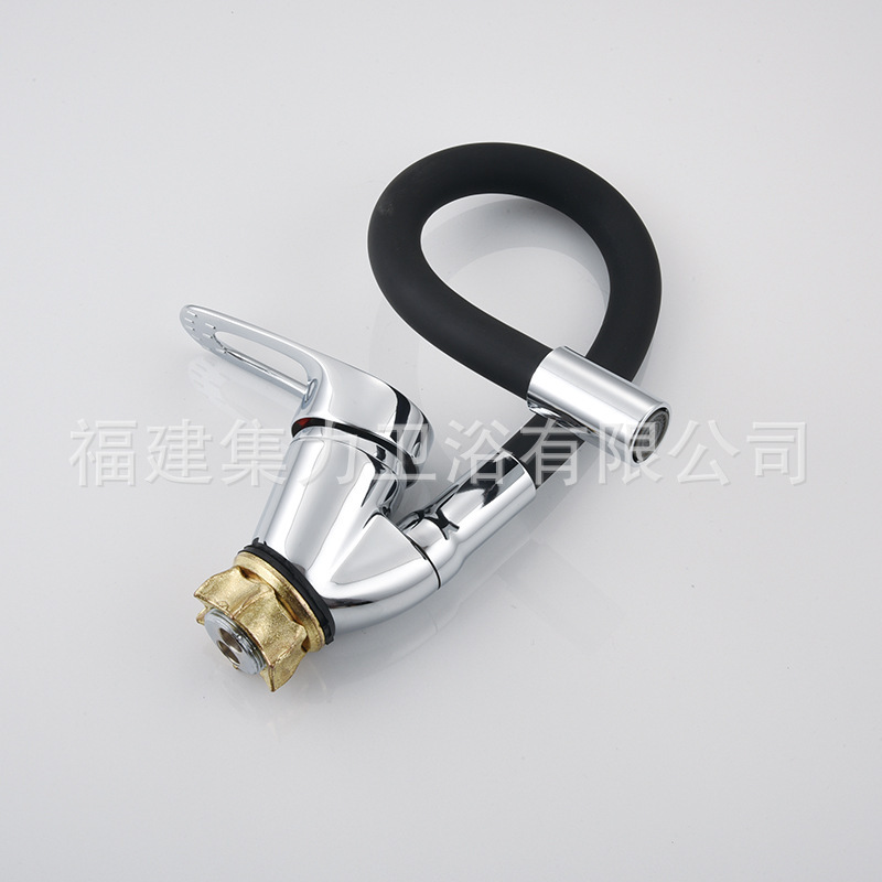 Anti-Splash Water East Hot and Cold Ingot Vegetable Basin Faucet Horseshoe High-Foot Conjoined Ingot 35 Valve Core Small Ingot Wholesale Anti-Splash Water East Hot and Cold Ingot Vegetable Basin Faucet Horseshoe High-Foot Conjoined Ingot 35 Valve Core Small Ingot Wholesale