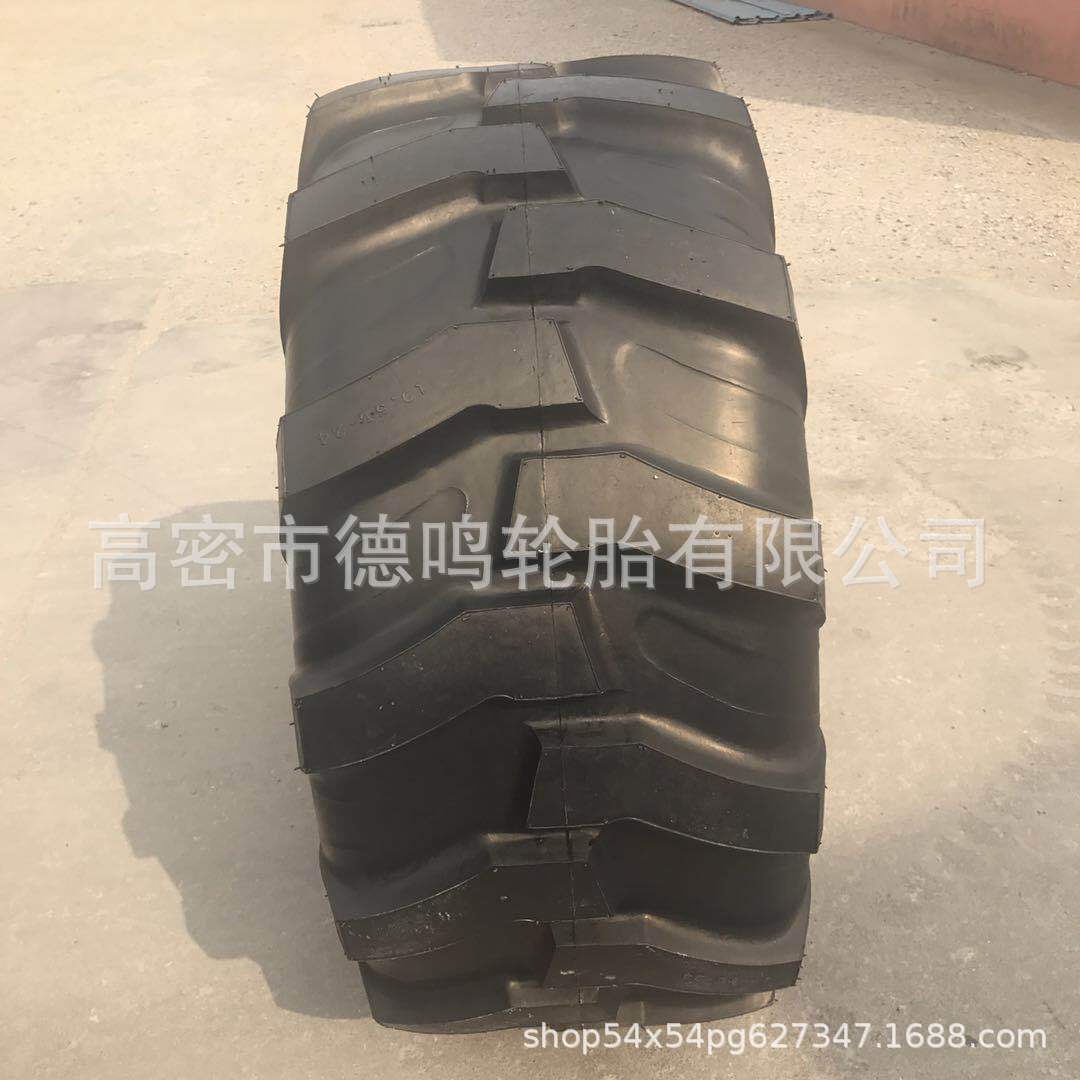 Suministro de dos neumáticos ocupados 19,5 L-24 maquinaria de construcción 17.5L-24