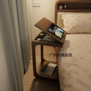 A few small tables, solid wood sofa, side cabinets, small coffee tables, bedroom bedside bedside simple bedside cabinets