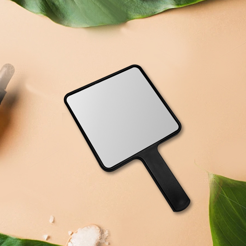 Espejo acrílico personalizable para regalo, espejo pequeño cuadrado de mano para maquillaje, espejo portátil de escritorio para mujer, espejo de tocador de alta definición image 11