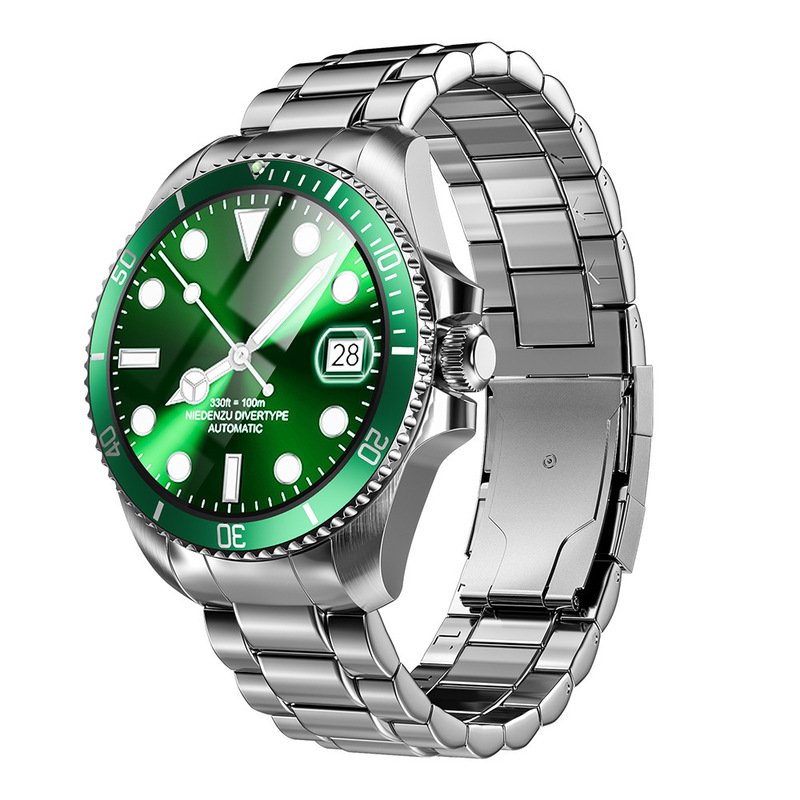 R1 Smart Watch Bluetooth Call 1.43Inch Mechanical Rotating Circle Mouth 3D Convex Glass Ip68 Waterproof Step Counting