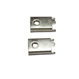 PCB焊接端子压铆M5线路板接线端子侧卧式接线柱  三脚五金冲压件