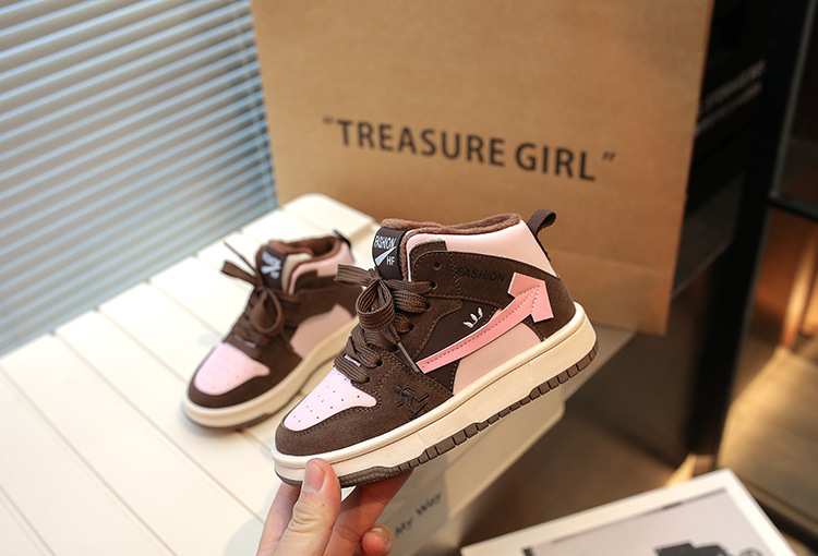 Autunno e inverno nuove ragazze due scarpe sportive casual in cotone scarpe da ragazzo_voghion.com