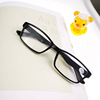 Fashionable universal comfortable black glasses for elderly