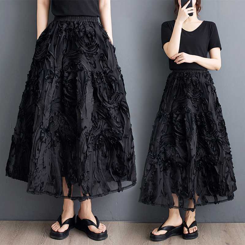  夏  F 大きいサイズ スカート