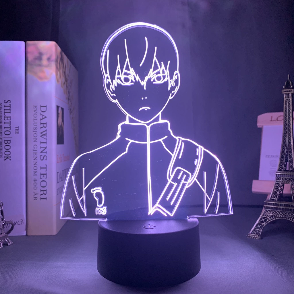 Акриловая ночная LED-лампа с волейболом, минифигура, 3D, подарок на день рождения