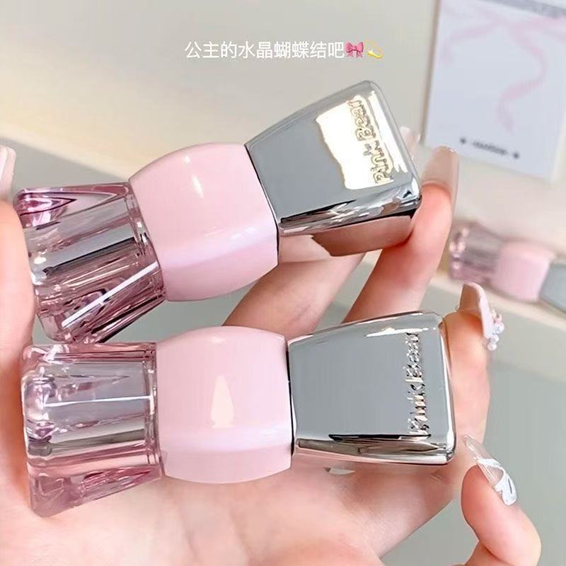 PINKBEAR ピンクベア リボンウォーターエッセンスリップスティック 水に濡れにくい バンデージウォーターライトリップスティック 保湿ミラー|undefined