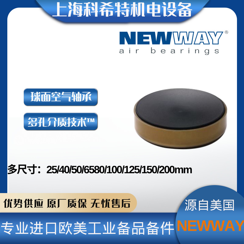 美国Newway  S3665R 球面空气轴承 S36系列25mm-200mm的各种尺寸