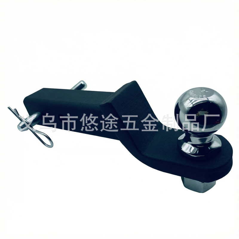 Factory Direct Sales Car Modification Square Port 2inch Matte Black Receiver Tow Arm with Matching Tow Ball Hitch for Off-Road Use Factory Direct Sales Car Modification Square Port 2inch Matte Black Receiver Tow Arm with Matching Tow Ball Hitch for Off-Road Use