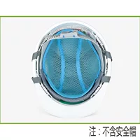 Подкладка для шлема, дышащая, вентилируемая, впитывающая пот подкладка, моющаяся, съемная, сетчатая подкладка для волос с защитой от защемления, синяя нашивка, прямая продажа