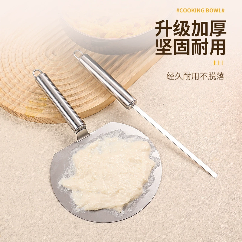 Stainless steel tipped surface tool pull fish noodles kick pull thigh surface picking panel Shanxi kitchen can use pasta tipped board