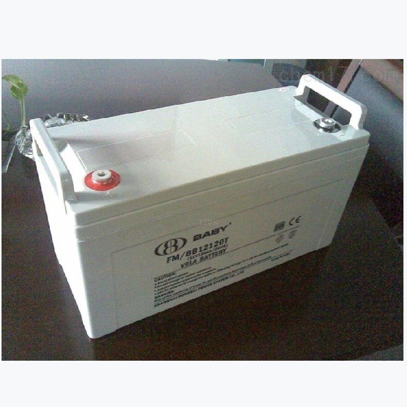 鸿贝蓄电池FM/BB12120T免维护12V120AH直流屏EPS/UPS电源质保三年