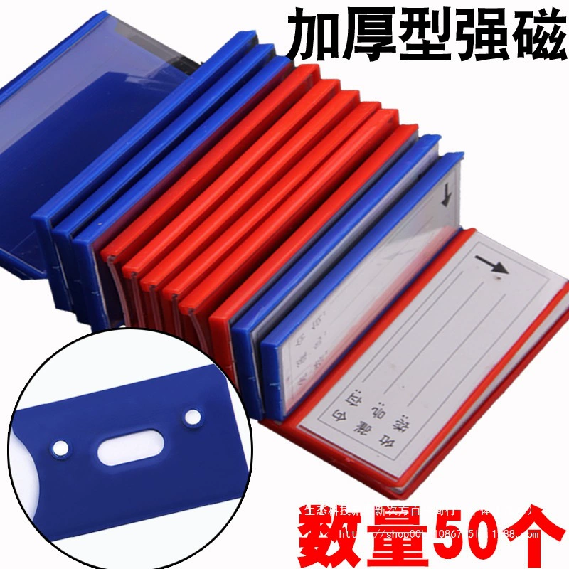 Магнитные этикетки для складских полок Renke, прочный материал, карточки для маркировки склада, держатели для этикеток