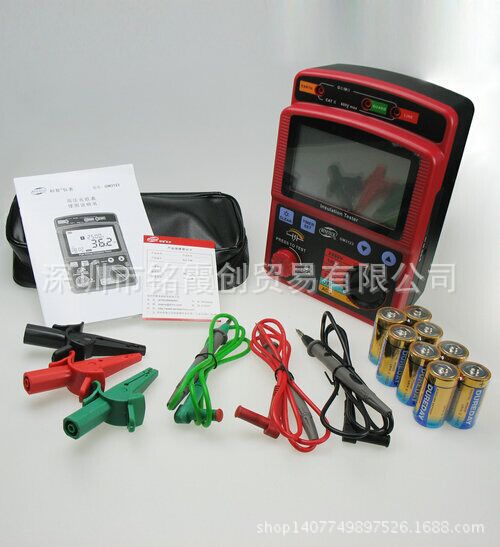标智 绝缘电阻测试仪 数字高压兆欧表 GM3123 GM3125厂家直销