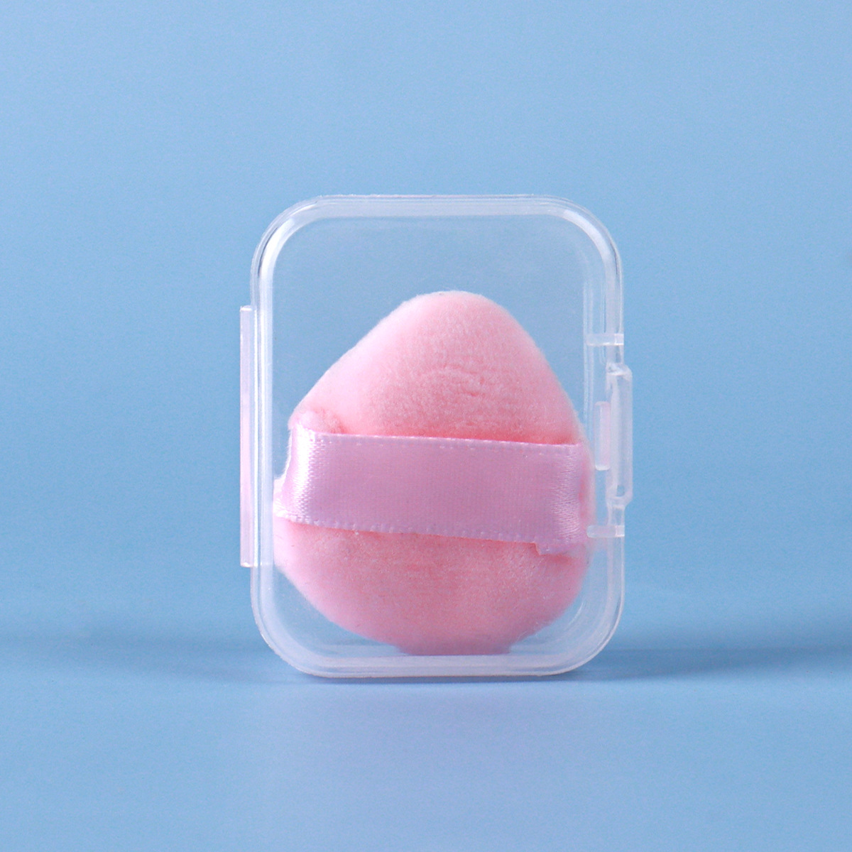 Nuevos productos floc polvo de maquillaje almohadilla de aire no comer polvo super suave doble cara pelusa amor polvo de maquillaje polvo de maquillaje polvo de maquillaje al por mayor