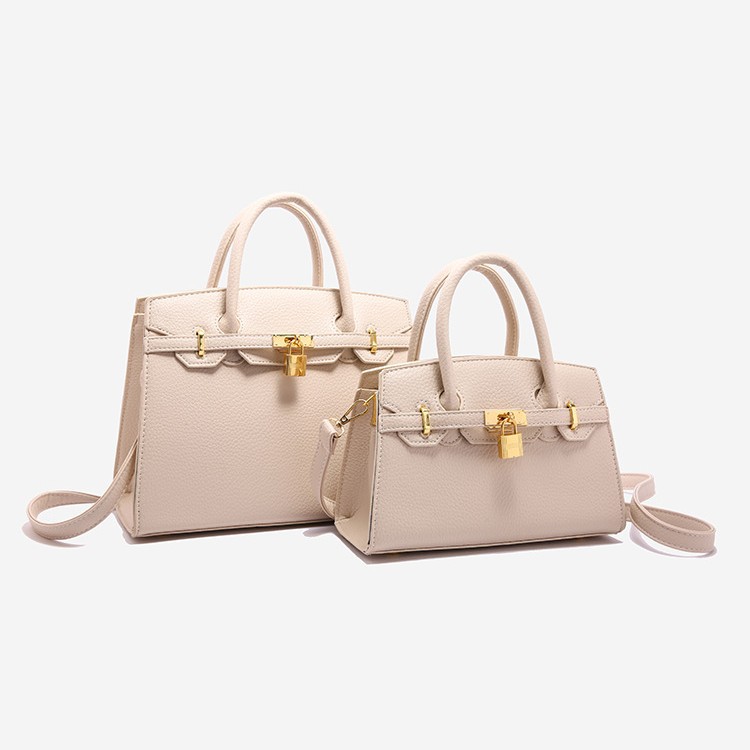 Bolso de mujer de textura avanzada transfronteriza nuevo estilo de moda litchi Kelly bolso de platino bolso de hombro único bolso de mano