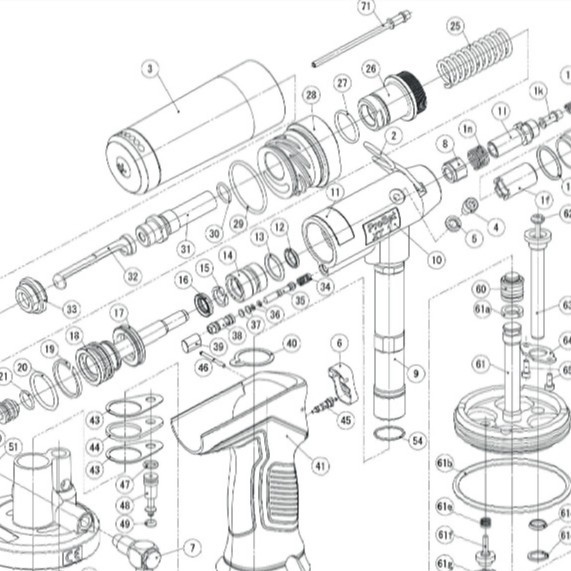 POP拉钉枪 铆钉枪 拉铆枪配件O-RING DPN900 DPN900-004