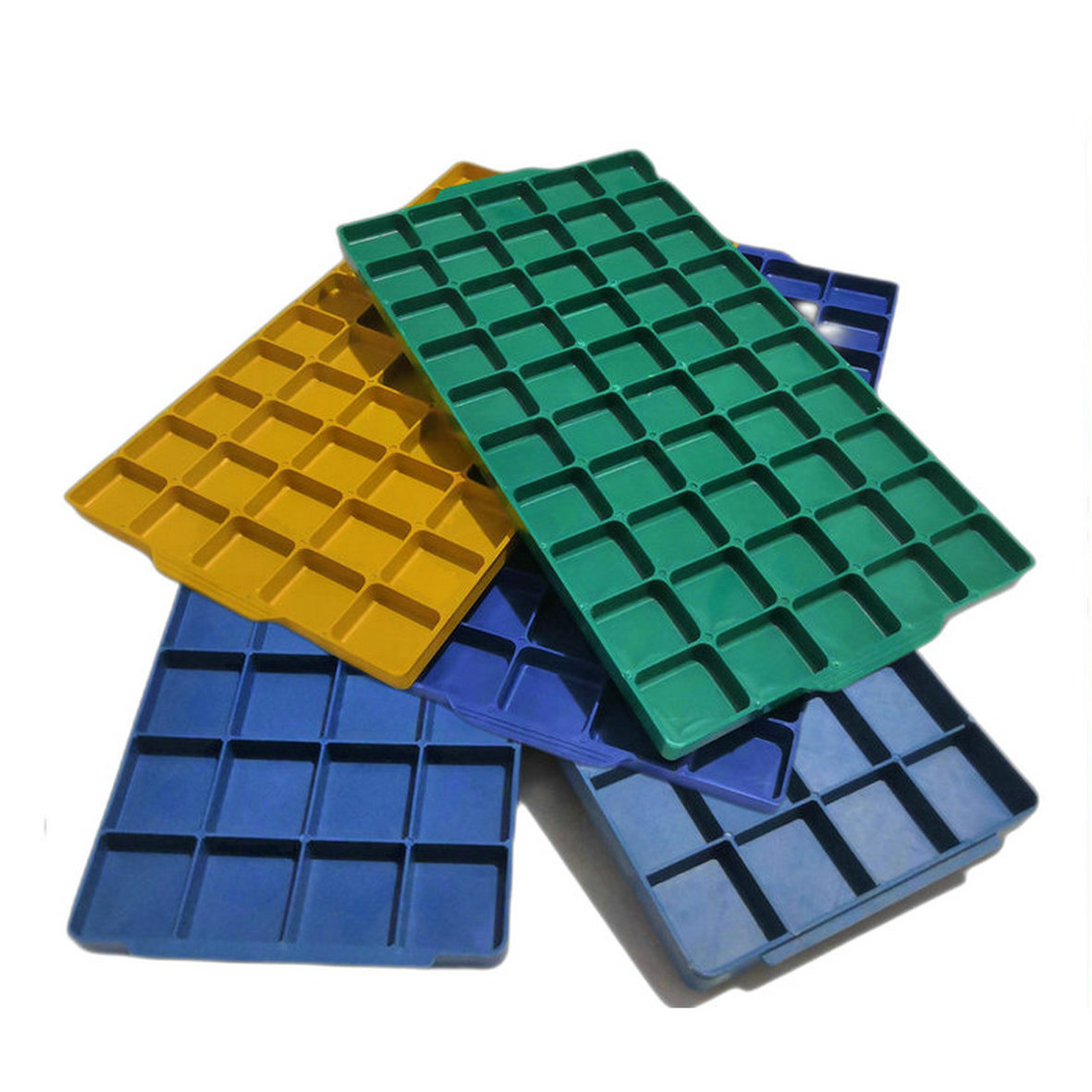 20/25/30格50庄表壳盘塑料钟表盘分隔五金配件周转盘零件盒