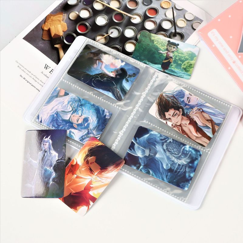 ins 韓国ポラロイド 3inch かわいいゴースト bb ライトブルー レトロ蝶カードブックスター追求アイドルアルバムフォトアルバム|undefined