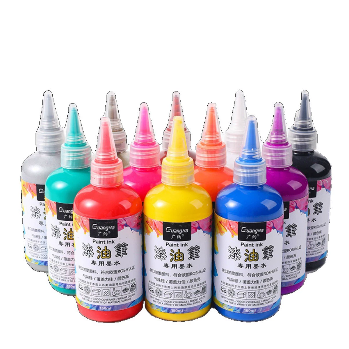 广纳 Brush, industrial waterproof ink, does not fade