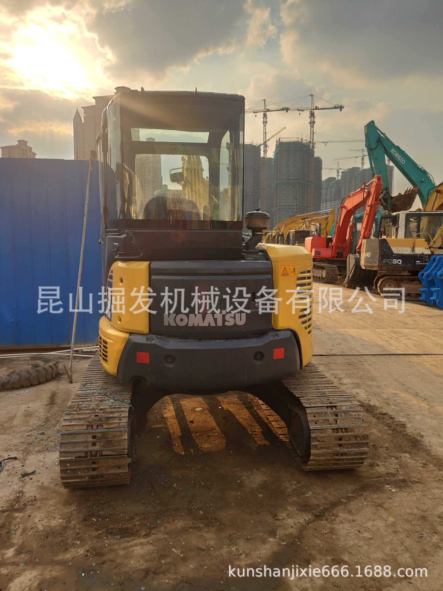KOMATSU小松55小松5吨二手挖机