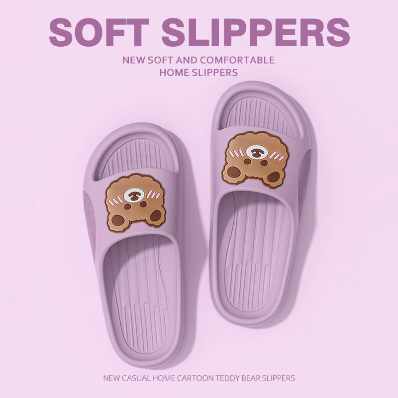 보라색-[귀여운 곰]