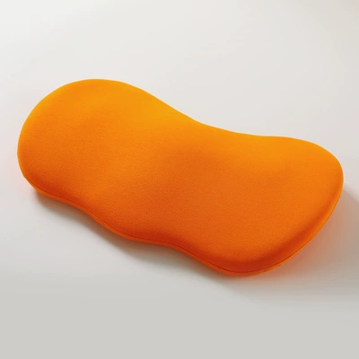 Waist Pillow Bed Waist Pillow — Waist support - sweatshirt-fabric-orange-waist-pillow-492875