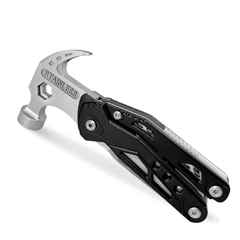 Spot new multi -functional multifunctional sheep hammer dwelling outdoor barramelon folding tool hammer house repair multi -function sheep horn hammer
