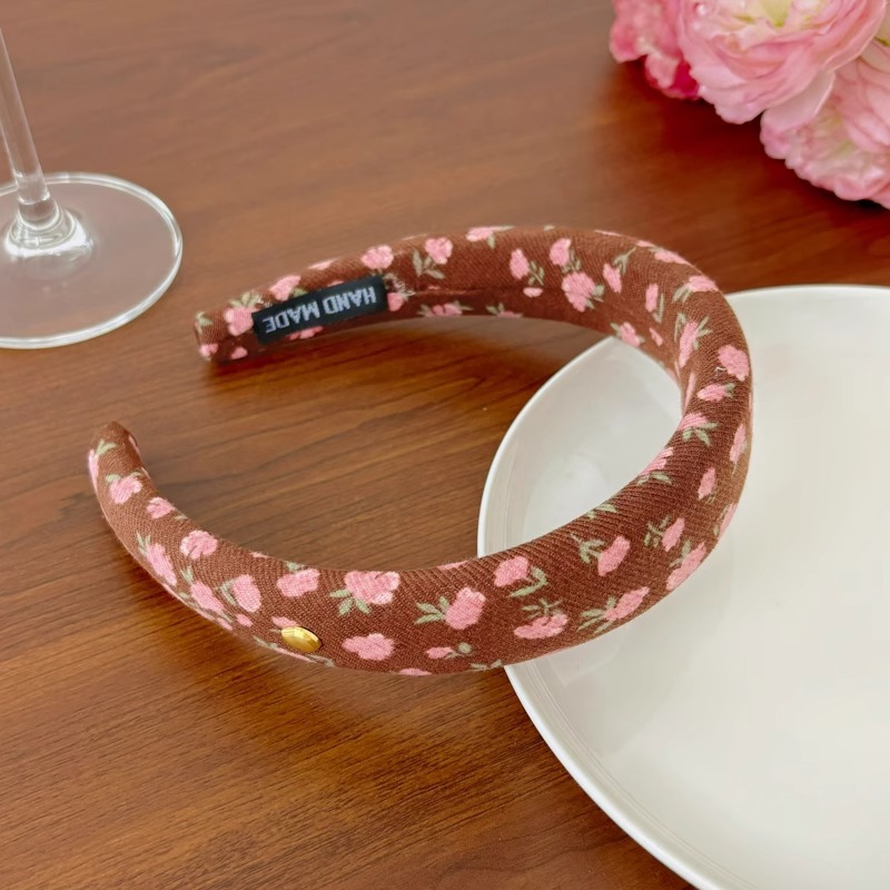 Corea del Sur explosión alta craneal correa de cabello para mujeres nuevo otoño invierno correa de cabello Meilade paquete de cabello de alta calidad lavar la cara al por mayor tarjeta de cabello