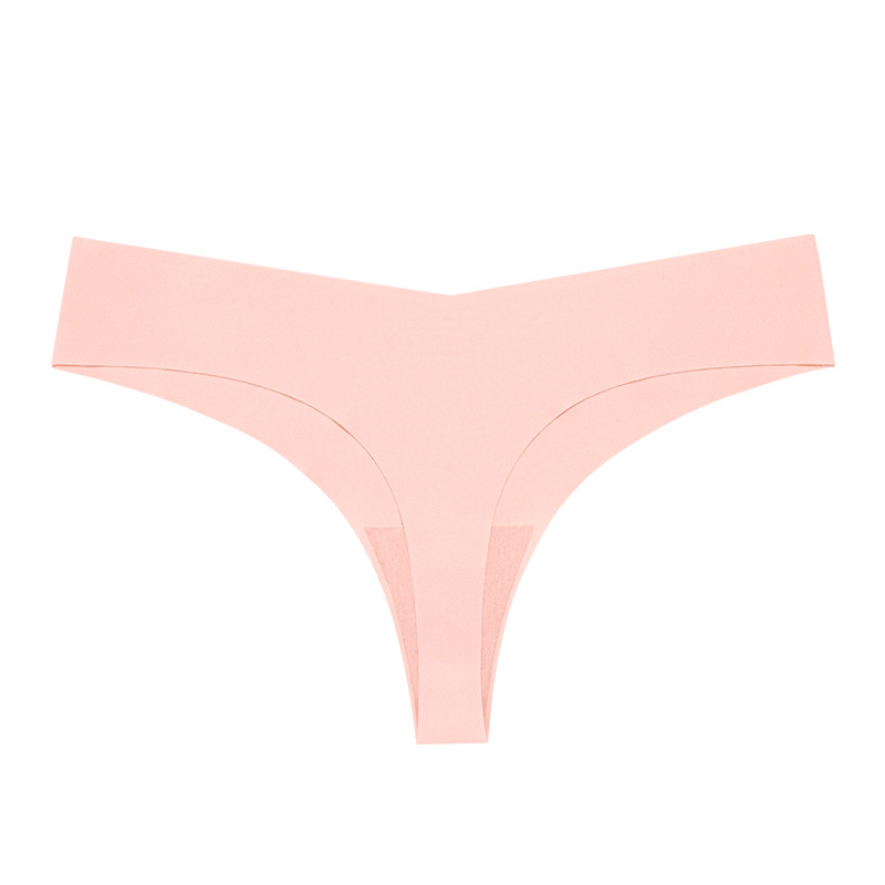 Europa y América de la aptitud perfecta Tanga de las mujeres de una sola pieza sexy chica gordita deportes yoga seda de hielo en forma de T ropa interior de cintura baja