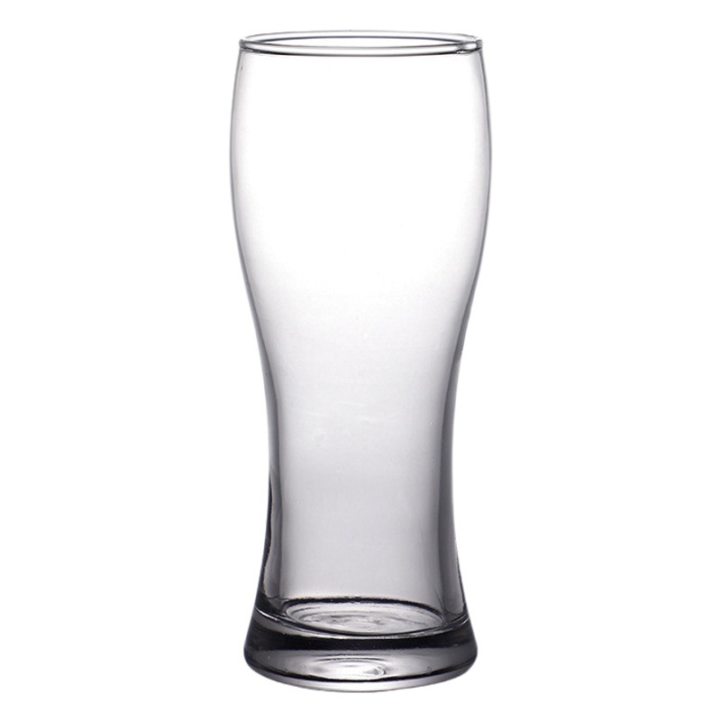 Tazas de cerveza de trigo de vidrio en stock comerciales de arena tazas de jugo bar tazas de cerveza KTV tazas de cerveza artesanales