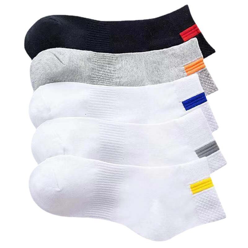 New Men's Socks Colored Women's Socks Breathable Trendy Basketball Socks Sports Mid tube Socks Wholesale Trendy Socks
