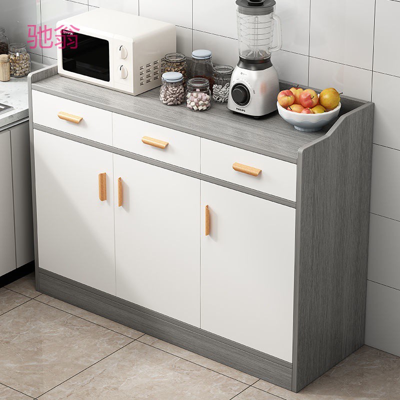 1W3茶水柜厨房家用新款多功能大容量碗柜橱柜客厅靠墙餐边柜储物