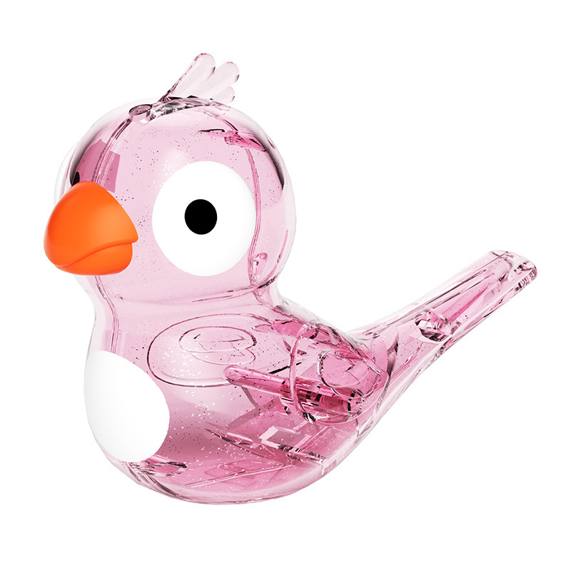 Children's toy whistle transparent water bird trumpet muscle pronunciation training tool water bird whistle toy