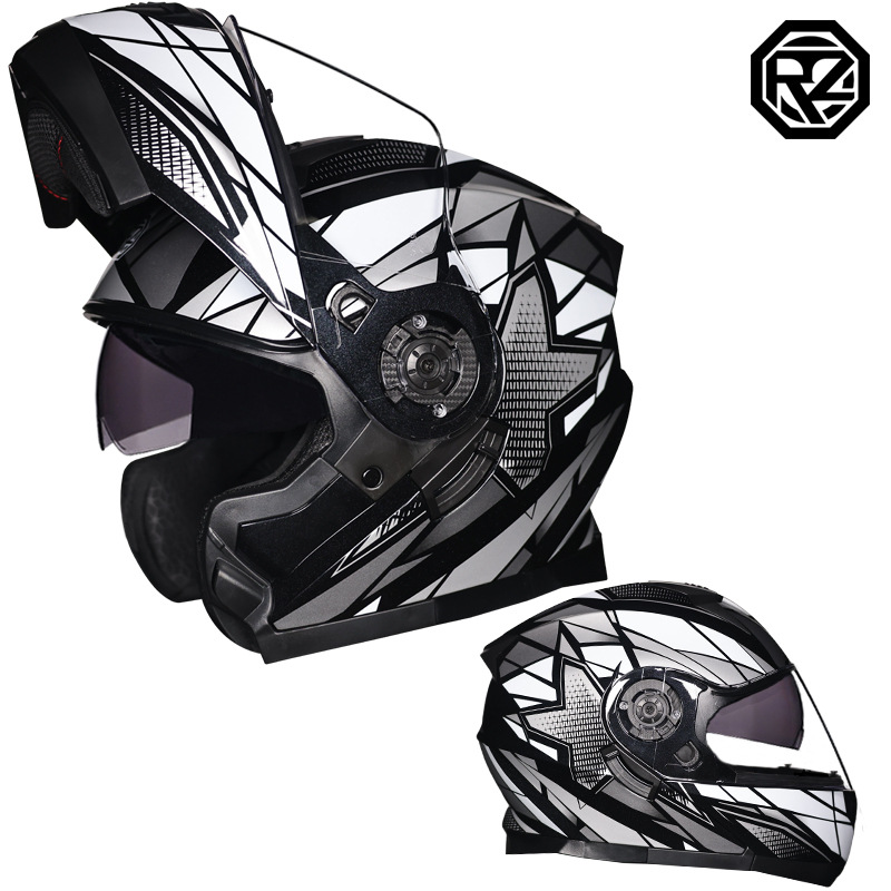 Cascos de motocicleta Orz Cascos para hombres y mujeres Cascos para motocicletas Four Seasons Half Cascos Four Seasons Certificación DOT General Estándar nacional A