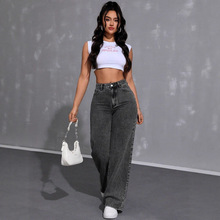 欧美俄罗斯速卖通跨境服装爆品牛仔裤女外贸女装爆款裤子现货批发