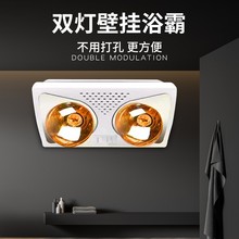 浴霸取暖器壁挂节能电暖气家用卫生间洗澡免打孔挂墙壁二灯防爆