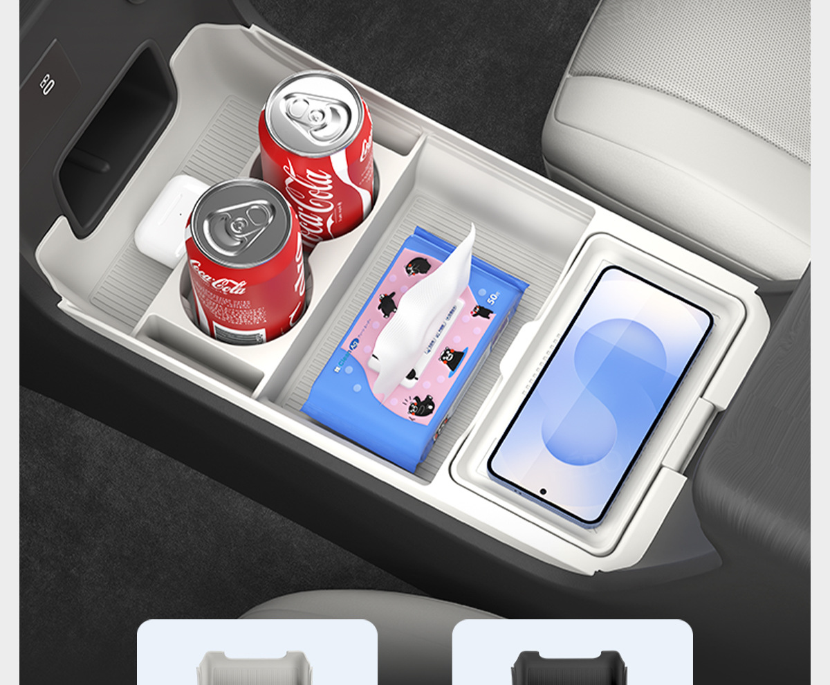 Suitable for 26 Models of Nissan N6, Lower Center Console Storage Box, Glasses Storage Box, Car Accessories Modification Parts