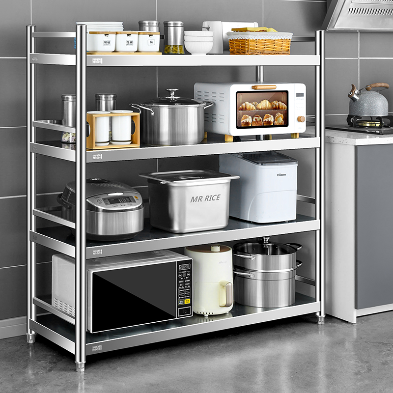 304 stainless steel storage rack storage rack floor-standing…