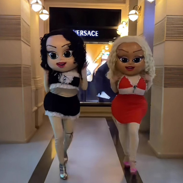 Cartoon Barbie doll