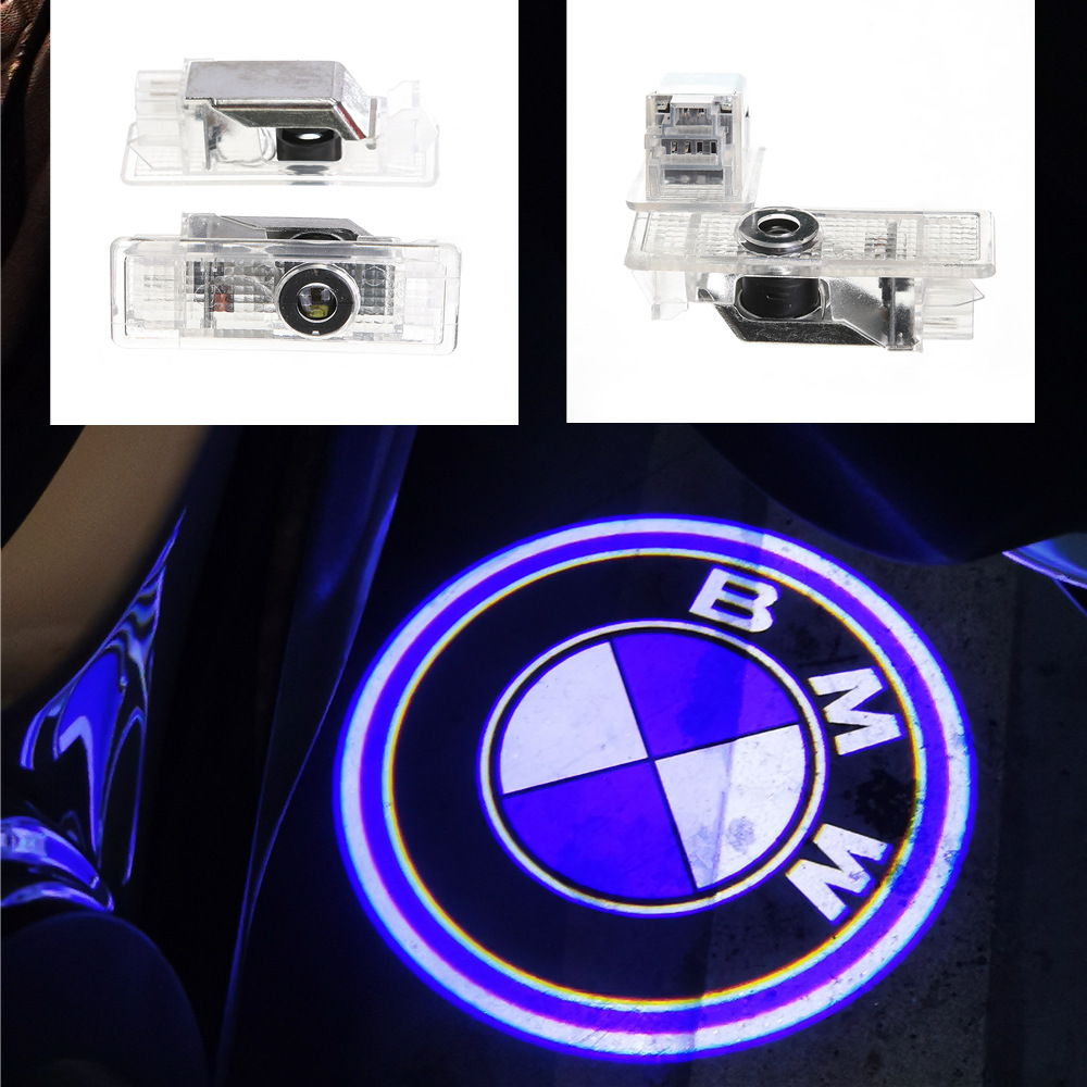 寶馬專用高清X1新3系5系7系X3車門投影燈X5改裝氛圍燈 寶馬迎賓燈
