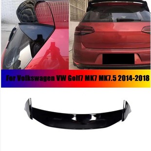 Applicable to Volkswagen Golf 7RlineGTI7R modified Aspec style detachable side wing tail wing Top Wing punch-free
