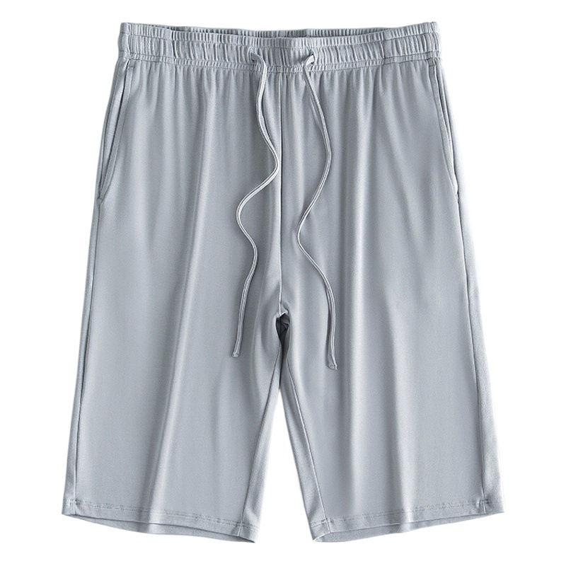 60 pantalones cortos modales de doble cara para hombres de primavera y verano deportivos pantalones casuales de Quinta ropa exterior pueden salir pantalones de pijama en stock