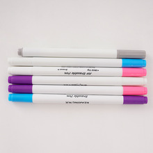 科灵双头水消笔水解笔水洗笔退褪色十字绣服装布料皮革水溶笔