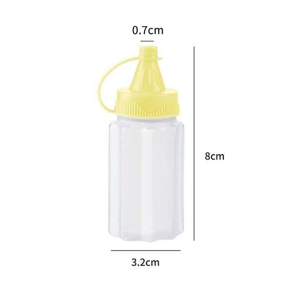 A squeeze bottle yellow (no packaging)