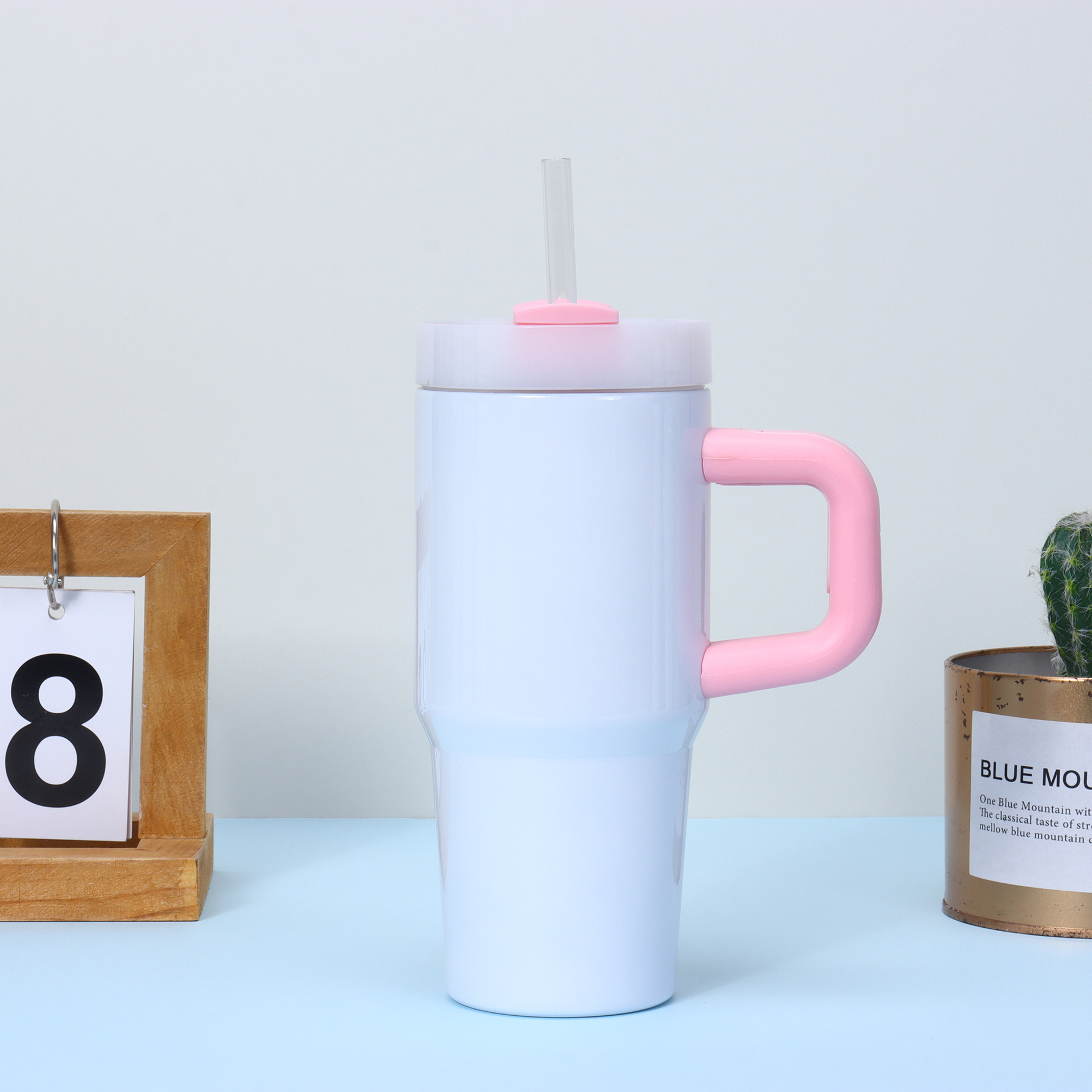 Nuevo 14oz caliente sublimación 304 taza de acero inoxidable taza de té conveniente taza de deporte taza de aislamiento