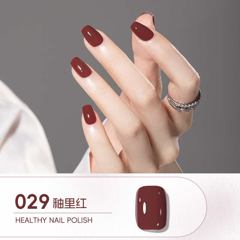 29 rojo en el esmalte