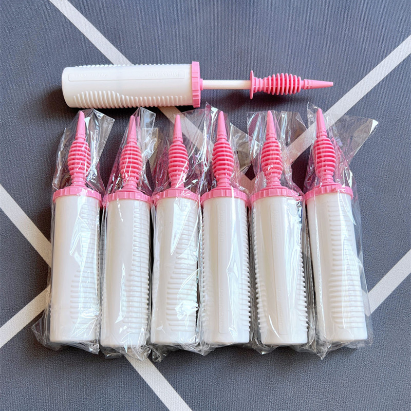 Air pump swimming ring trampoline jump jump ball pop pop ball two-handed hand push air pump air pump inflatable pump