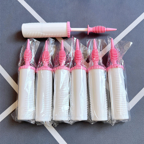 Air pump swimming ring trampoline jump jump ball pop pop ball two-handed hand push air pump air pump inflatable pump